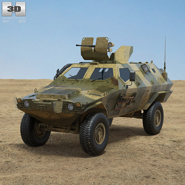 Otokar Cobra 3Dモデル
