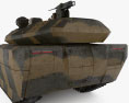 PL-01 Light Tank 3d model