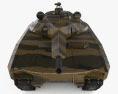 PL-01 Light Tank 3d model front view