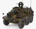 Panhard VCR Modello 3D