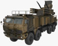 Pantsir missile system 3d model