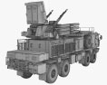 Pantsir missile system 3d model
