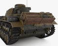 Panzer III Modelo 3d