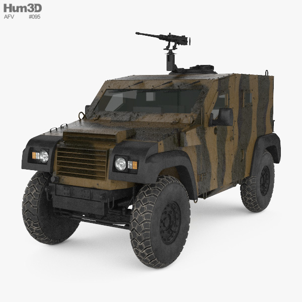 Petit Vehicule Protege 3D model