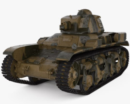 Renault R35 Modèle 3D