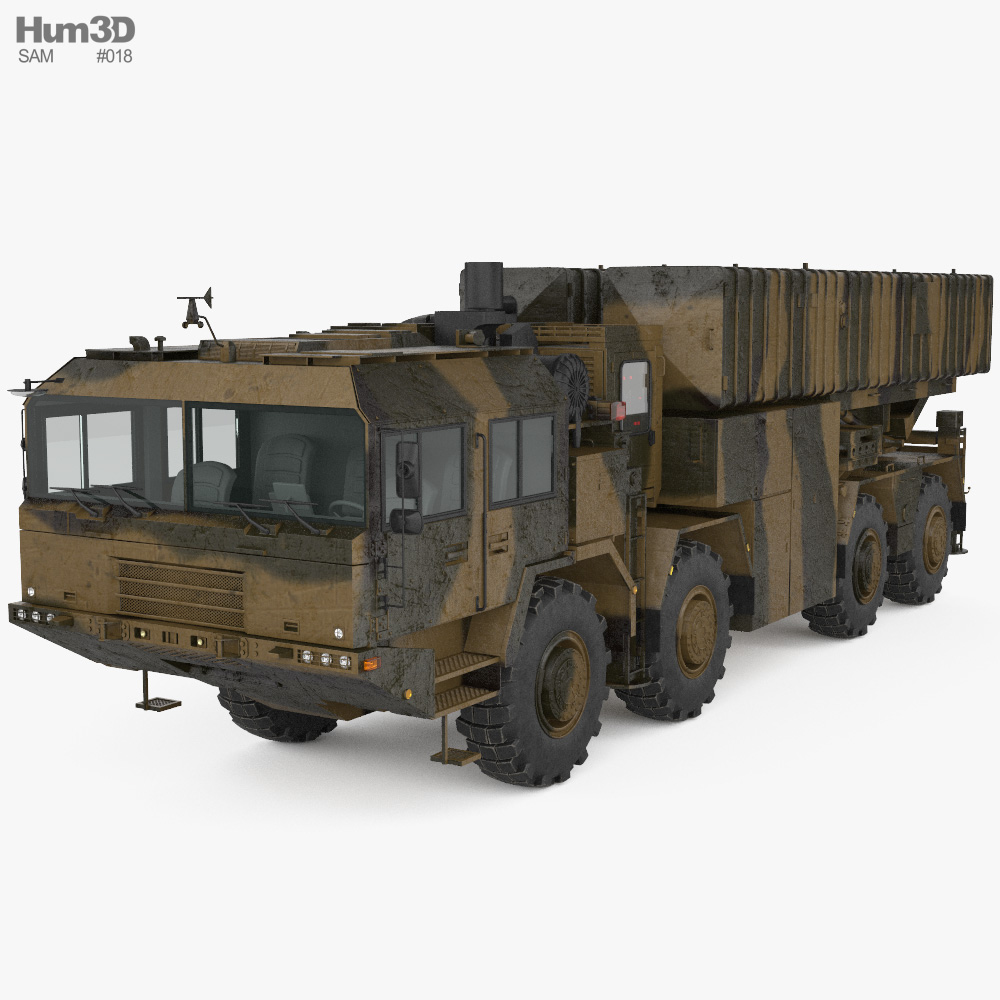 Roketsan Khan AMS (Bora) 3D model