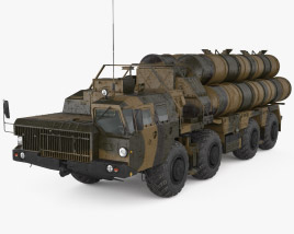 S-300 sistemi d'arma antiaerei Modello 3D
