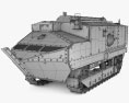 Schneider CA1 Modelo 3D wire render