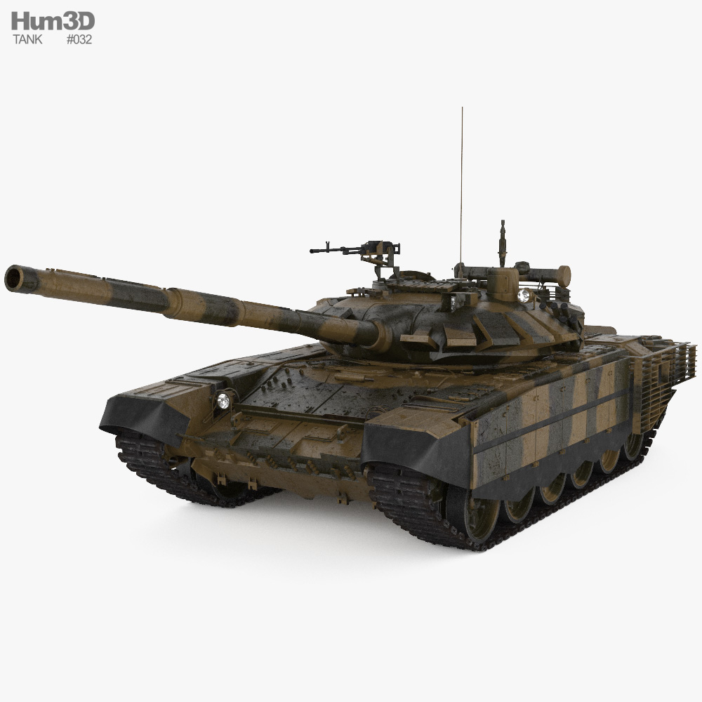 T-72 3D модель