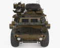 Textron Tactical Armoured Patrol Vehicle Modelo 3d vista de frente