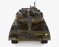 Type 15 Light Tank 3d model front view