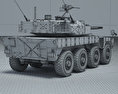 Type 16 Maneuver Combat Vehicle 3D модель