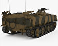 Type 73 Armoured Personnel Carrier Modèle 3d vue arrière