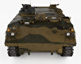 73式装甲車 3Dモデル front view