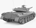 Type 74 Tank 3d model