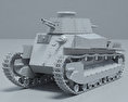 Type 89 I Go 3d model clay render
