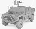 URO VAMTAC ST5 3Dモデル clay render