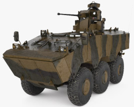 VBTP-MR裝甲車 3D模型