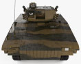 VN17 Infantry Vehículo de Combate Modelo 3D vista frontal