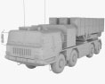 Weishi WS-2 Guided MLRS 3d model clay render