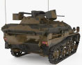 Wiesel AWC 3d model back view