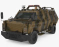Wolf Armoured Vehicle 3D 모델 