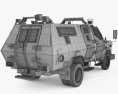Wolf Armoured Vehicle 3D-Modell