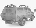 Wolf Armoured Vehicle 3Dモデル