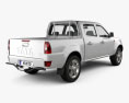 Tata Xenon Double Cab 2014 3d model back view