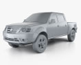 Tata Xenon Double Cab 2014 3d model clay render