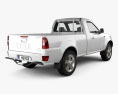 Tata Xenon Single Cab 2014 3d model back view
