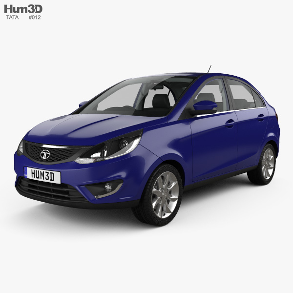 Tata Zest with HQ interior 2017 3D model