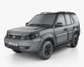Tata Safari Storme 2018 Modello 3D wire render