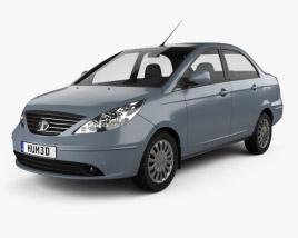 Tata Manza 2013 3D model