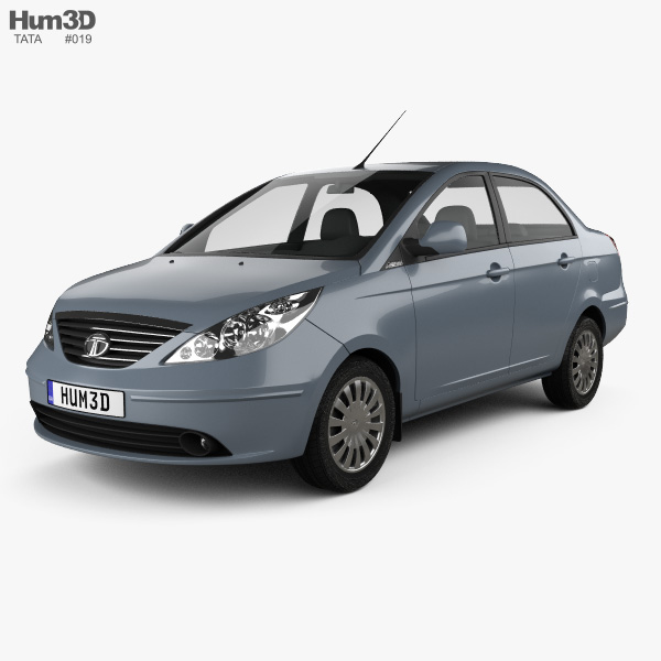 Tata Manza 2013 3D model