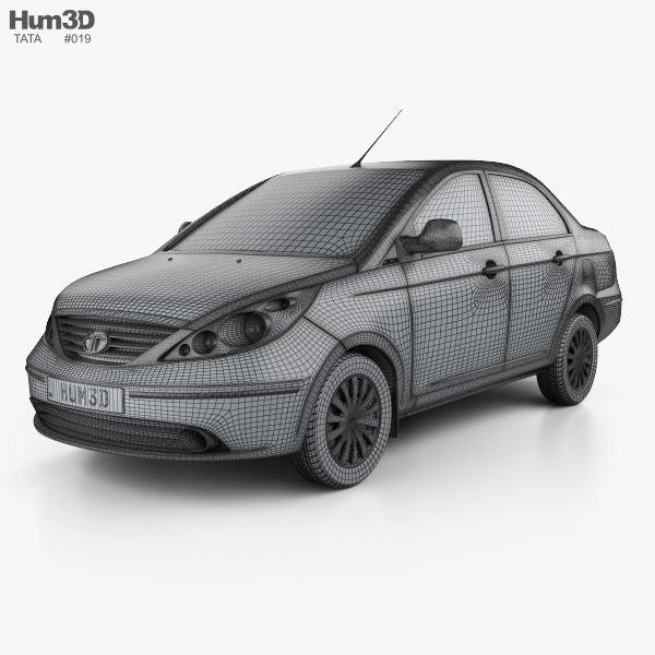 tata manza scale model