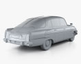 Tatra T603 1968 3D 모델 