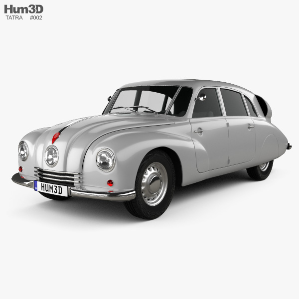 Tatra T87 1947 3D model