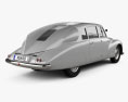 Tatra T87 1947 3D-Modell Rückansicht