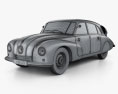 Tatra T87 1947 3d model wire render