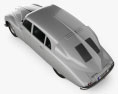 Tatra T87 1947 3d model top view