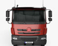 Tatra Phoenix Tipper Truck 3-axle 2015 3d model front view
