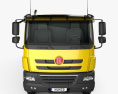Tatra Phoenix 自卸式卡车 4轴 2011 3D模型 正面图
