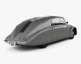 Tatra 77a 1937 3Dモデル 後ろ姿