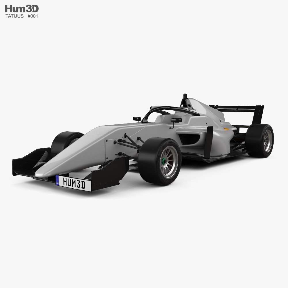 Tatuus F3 T-318 2018 3D模型