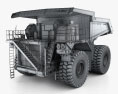 Terex Unit Rig MT6300 AC Dump Truck 2008 3d model wire render