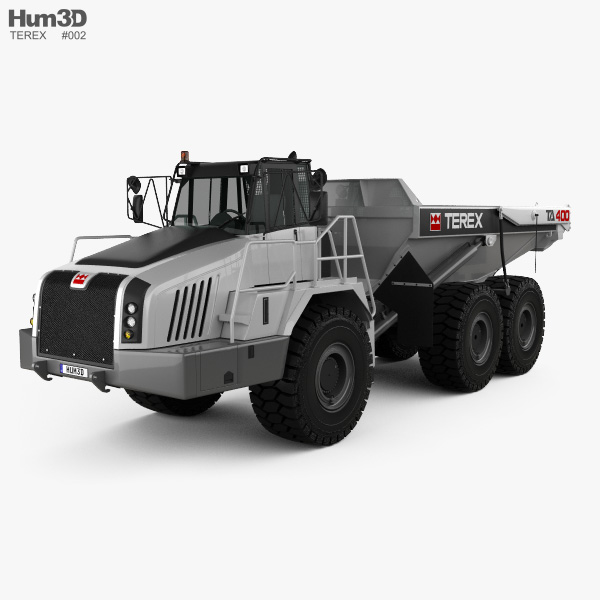 Terex TA400 Dump Truck 2014 3D model