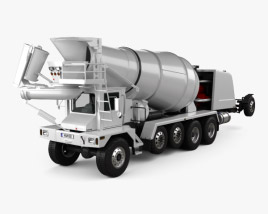 Terex FDB 6000 Mixer Truck 2018 3D model