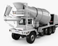 Terex FDB 6000 Mixer Truck 2018 3d model