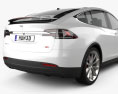 Tesla Model X 2018 Modelo 3d